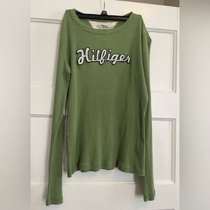 Hilfiger Green Thermal Size Medium